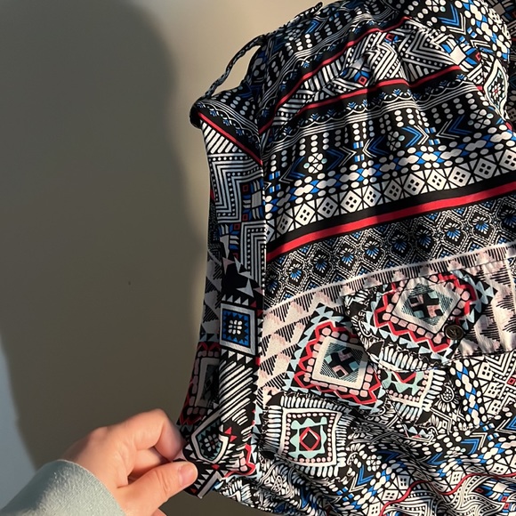 Speed Control Aztec Button Down Dress - Picture 4 of 6